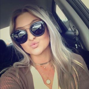 Black DIFF sunglasses